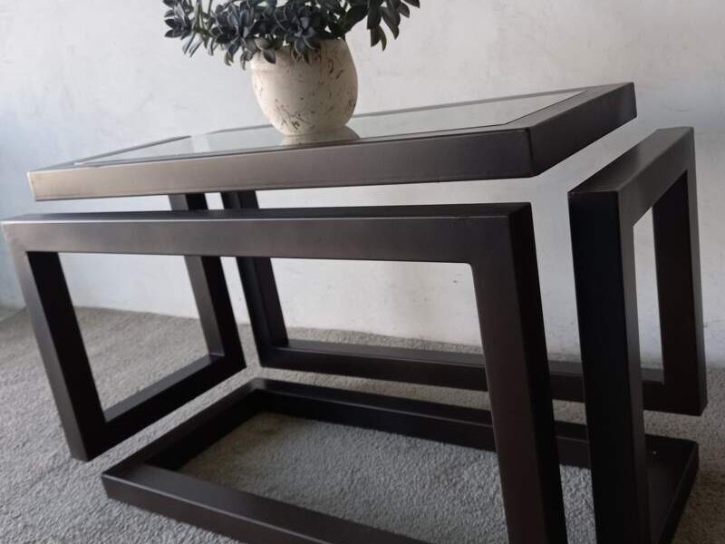 MESA DE CENTRO RECTANGULAR EN HIDALGO
