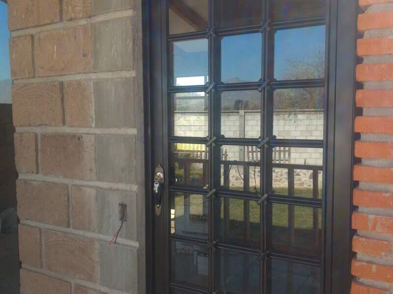 PUERTA TUBULAR SEMI MATE EN HIDALGO
