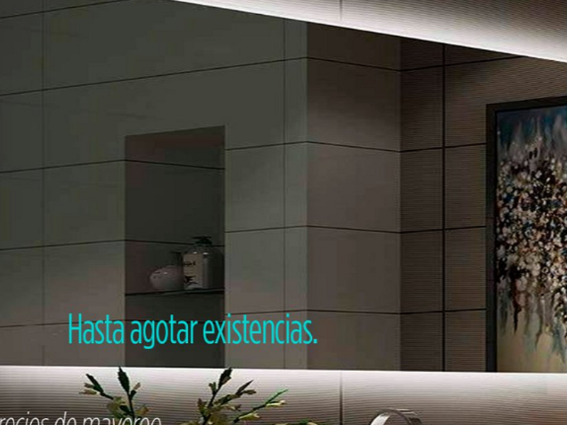 Espejo con luz led Guanajuato