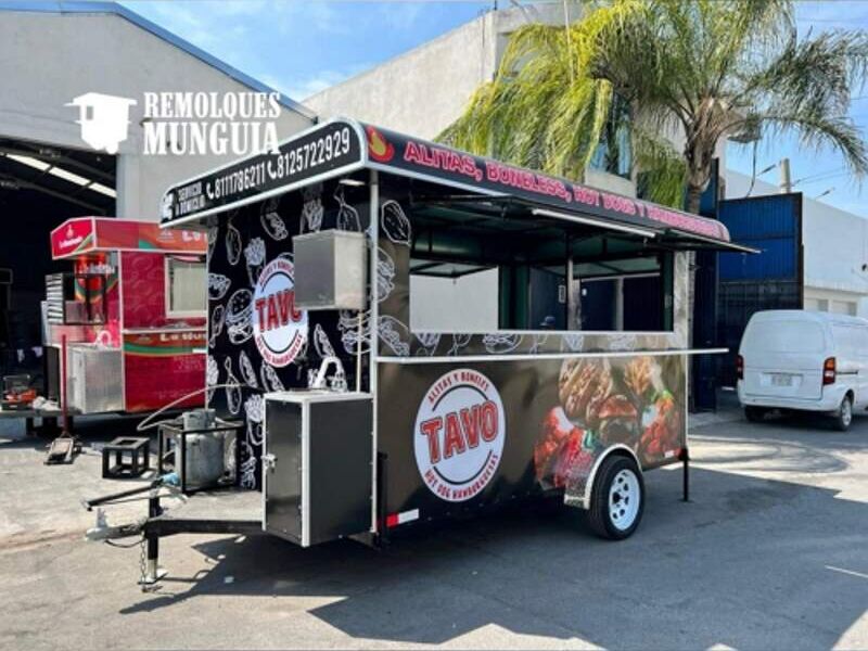 remolque para uso de comida rapida