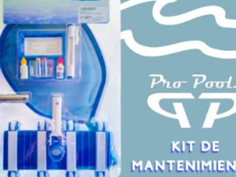 Kit de mantenimiento para piscina