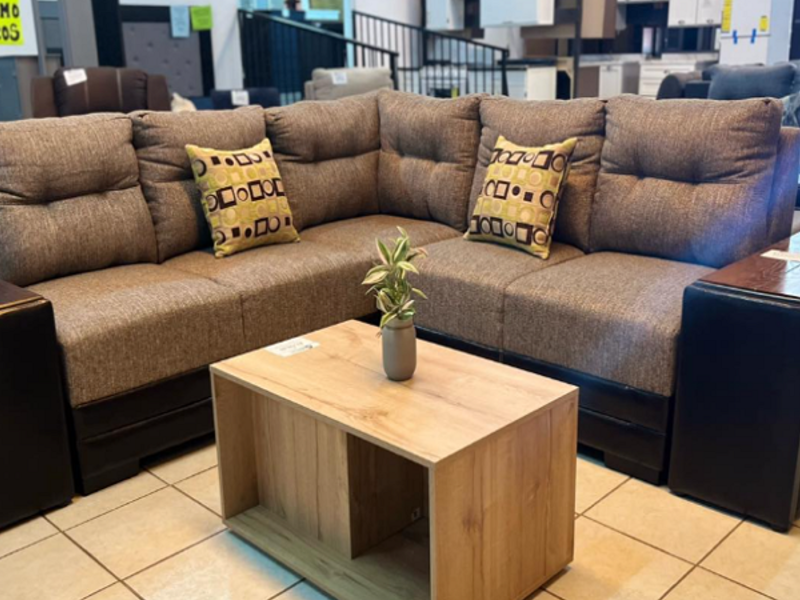 Muebles esquineros café Sonora