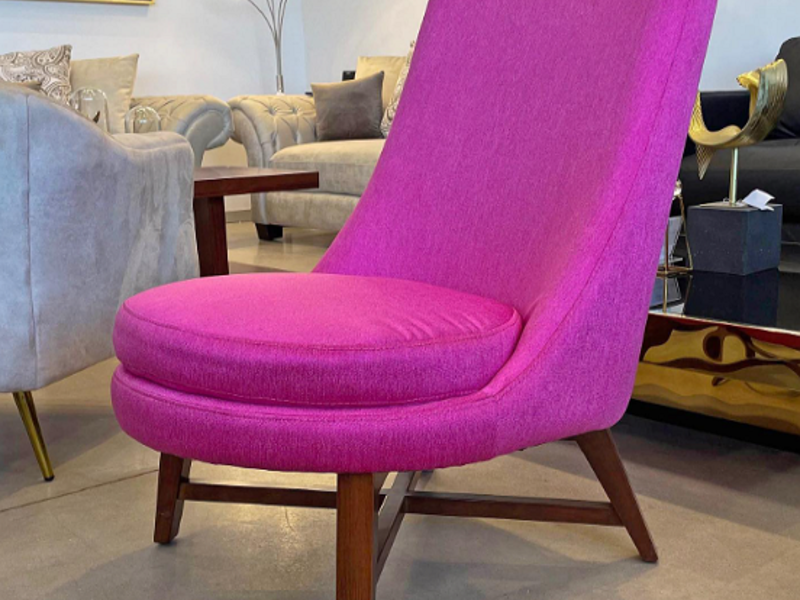 Sillón color fucsia Sonora