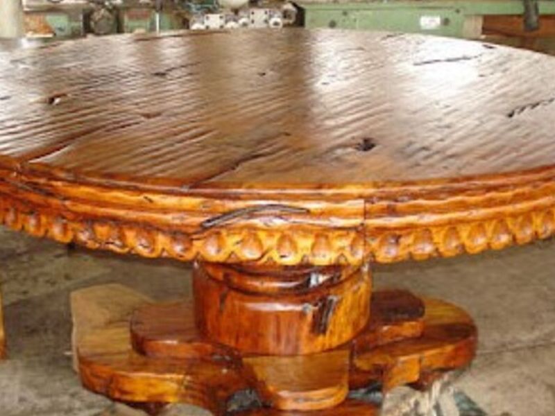 Mesa de madera en Sonora