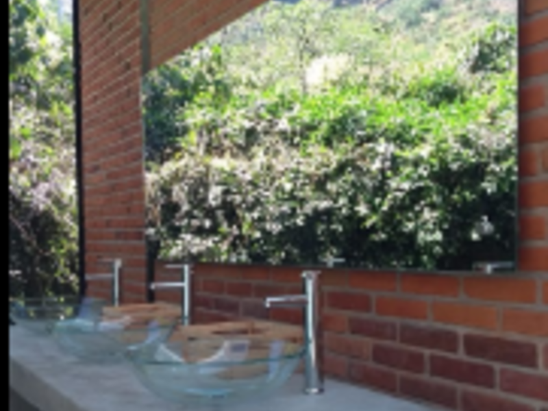 Espejo de baño rectangular Morelos 