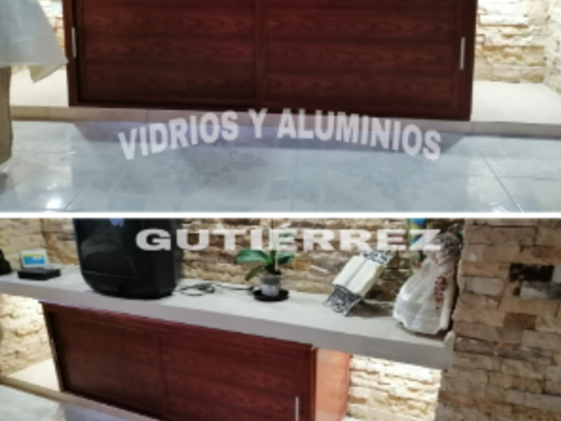 Gabinete de aluminio CDMX