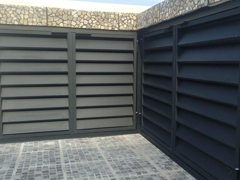 PORTON METALICO LOUVER EN CUERNAVACA