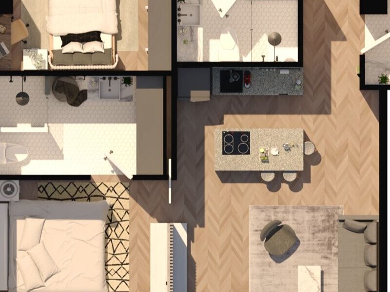 Preventa departamentoAire Loft Mood. A