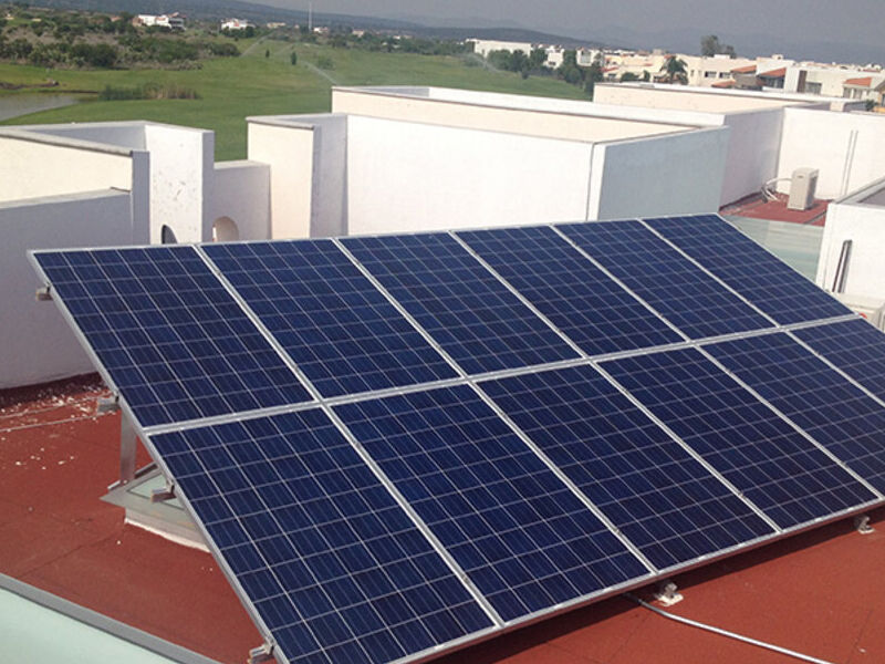 Paneles solares El Campanario Querétaro