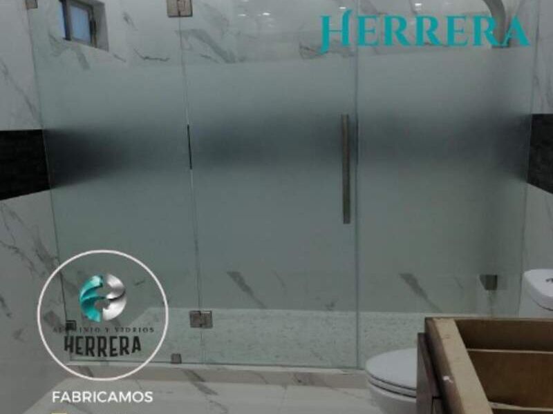 Cancel de oficina en Cristal templado en CDMX