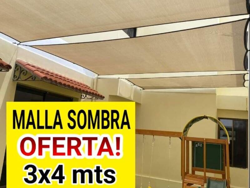 Malla sombra 1 en Mérida