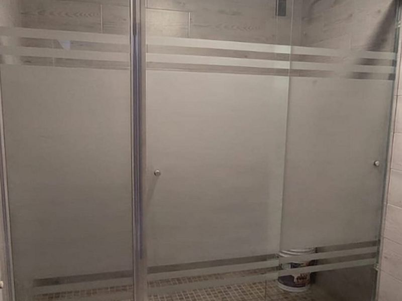 Cancel de baño en vidrio templado Jalisco