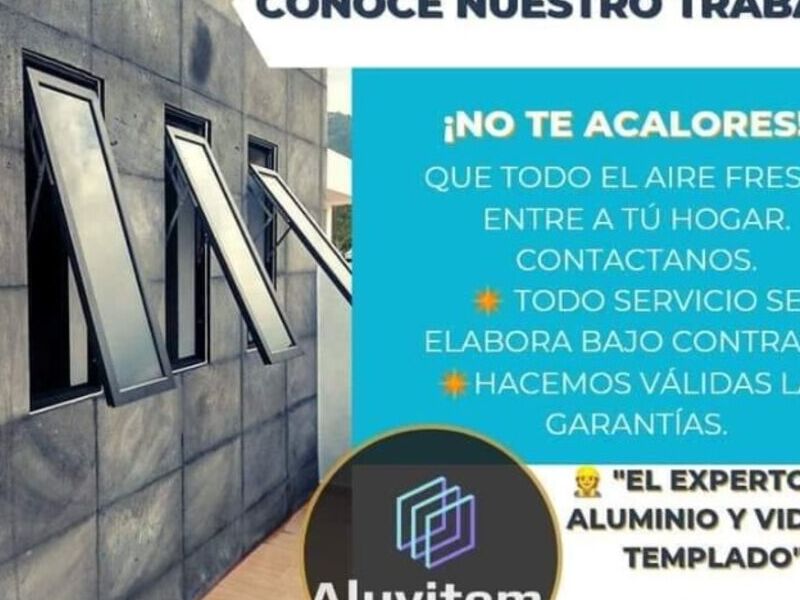 Ventanas de aluminio en Veracruz