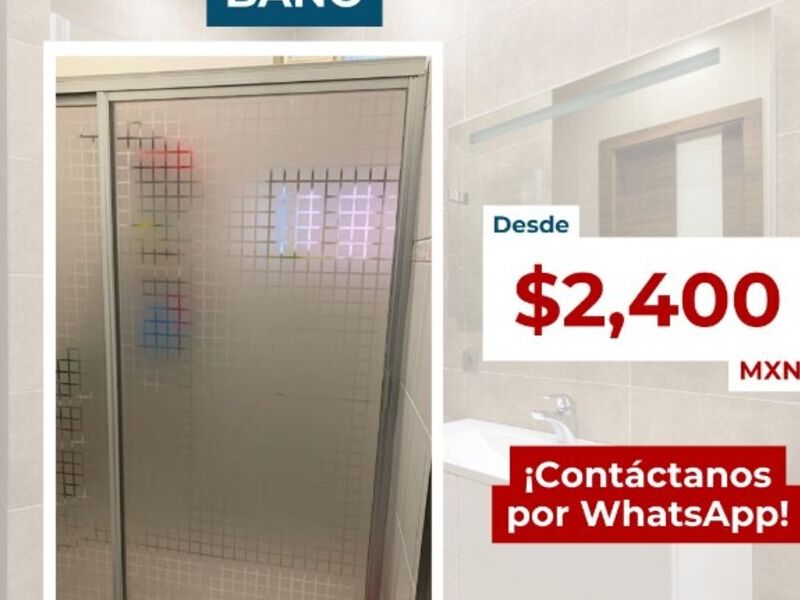 cancel de baño en Villa Unión