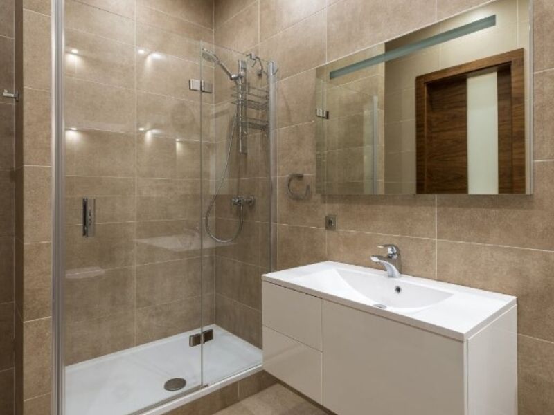 cancel de baño vidrio templado en Villa Unión