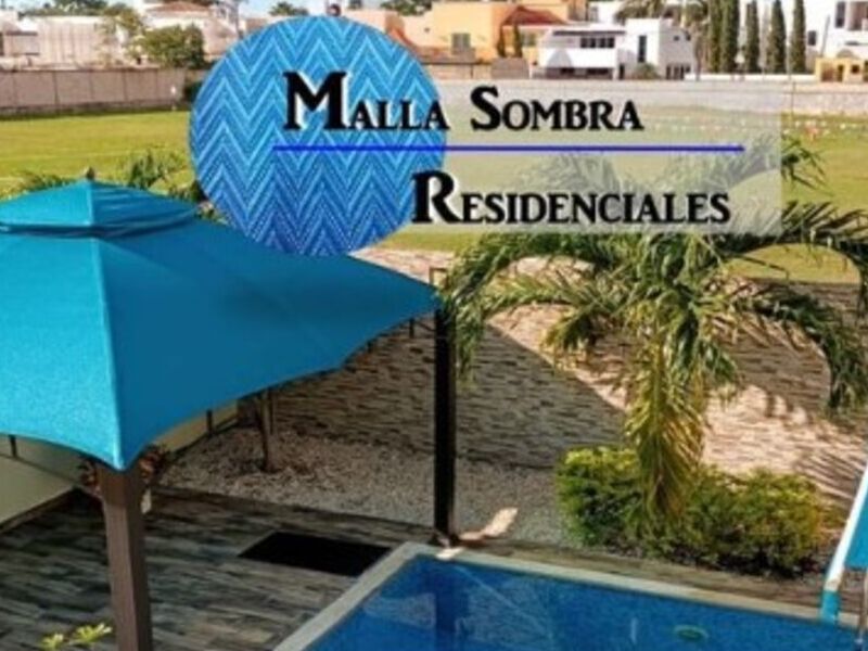 Toldo malla sombra en Mérida