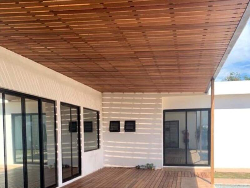 Pérgola a medida en Mérida