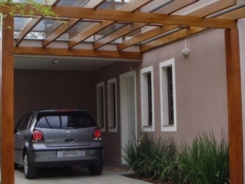 Pérgola en madera D en León