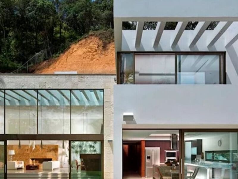 Pérgola de aluminio T en León 