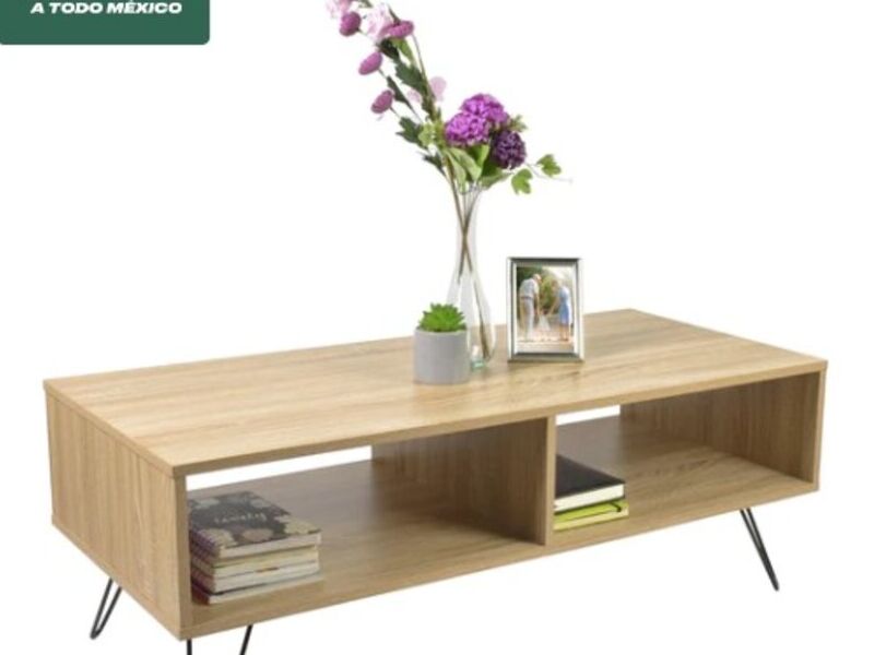 MESA DE CENTRO CEDRO MINIMALISTA México