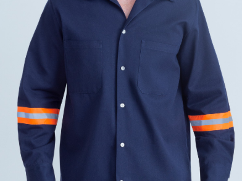 camisola industrial azul México