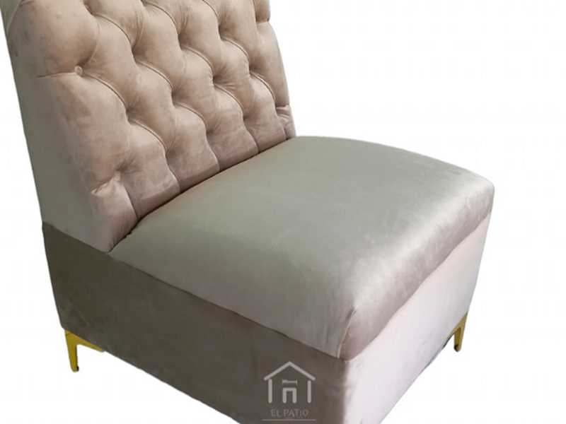 Sillon elegantes color rosa Celaya