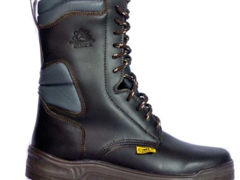 Bota de seguridad marrón en León