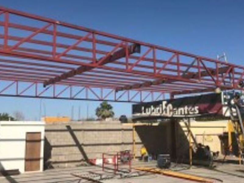 Estructura metálica en Hermosillo