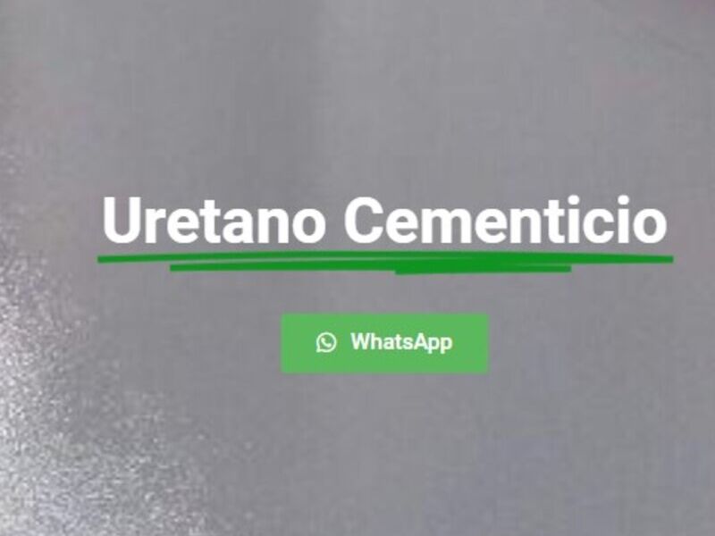 Sistema Uretano Cementicio en México