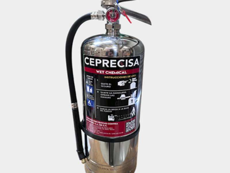 Extintor Portátil Agua Presurizada