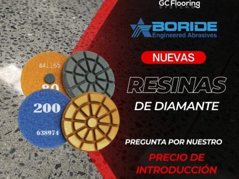 Resinas de diamante México