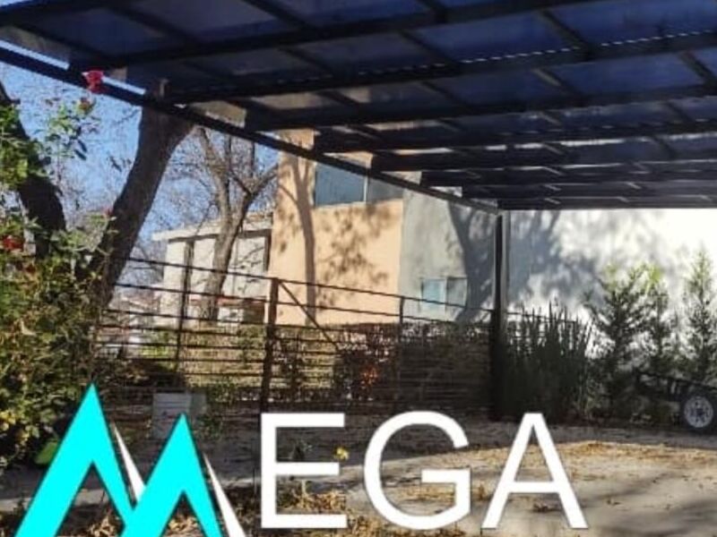 Pérgola de aluminio en Durango