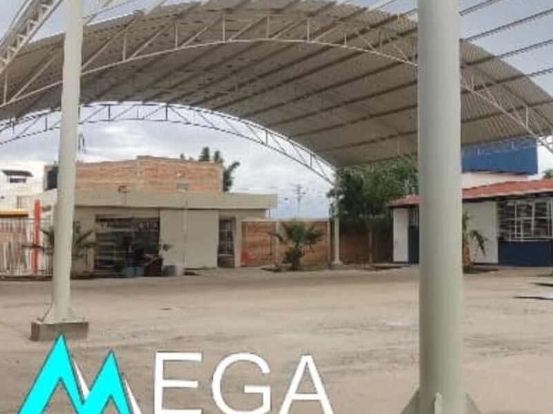 Pergola de aluminio 3 en Durango