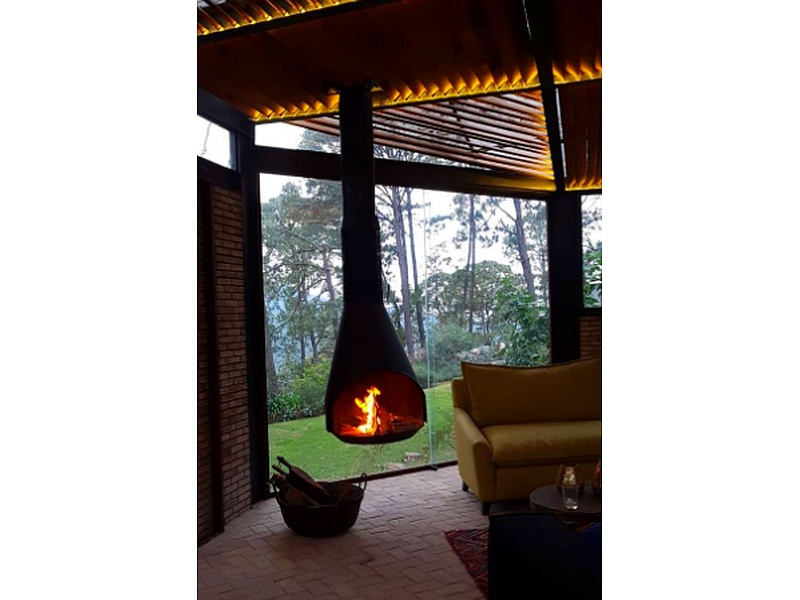 Chimenea mod. DRAKO colgante Monterrey CHIMET