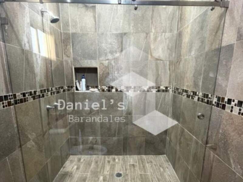 Cancel de baño de lujo en cristal en MX 