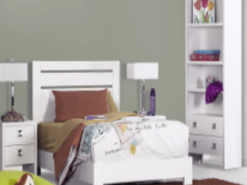 Cama Infantil Teen Contemporaneo Blanco