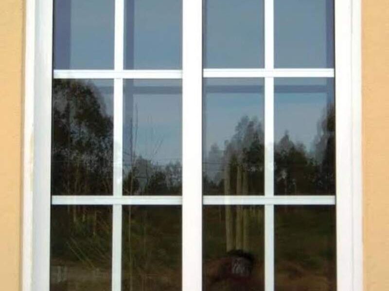 VENTANA CORREDIZA DE ALUMINIO BLANCO ACAPULCO