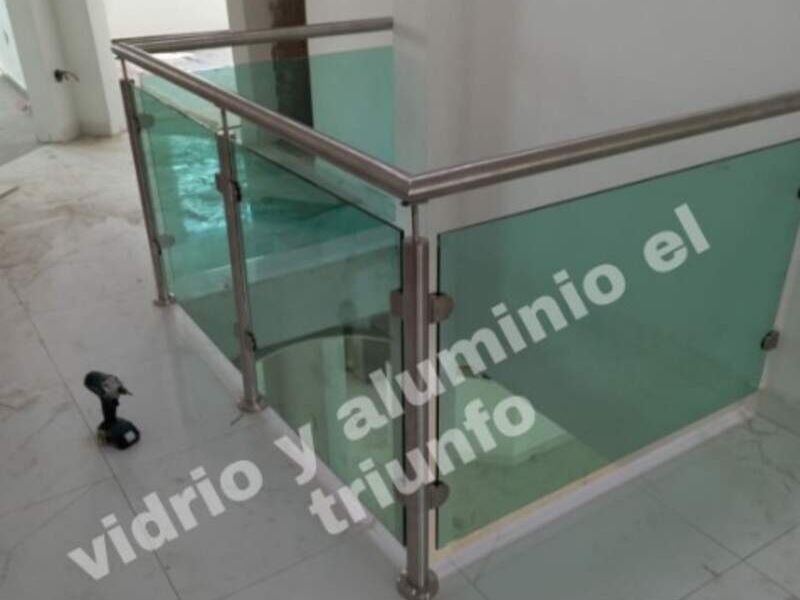 Barandal de aluminio en Xico