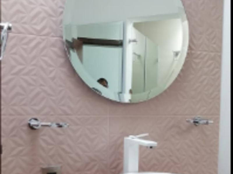 Espejo de baño de forma circular Jalisco 