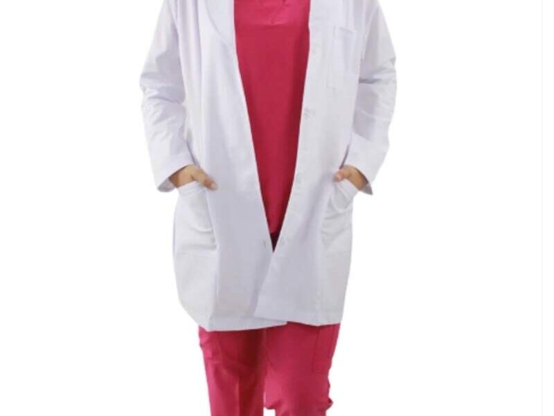 Bata Médica Mujer Blanca en CDMX