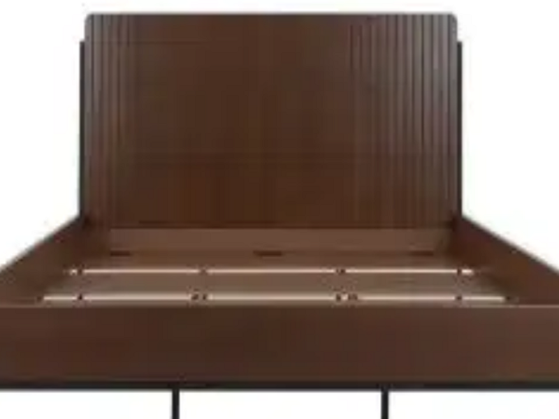 Cama de 2 plazas color café madera Puebla