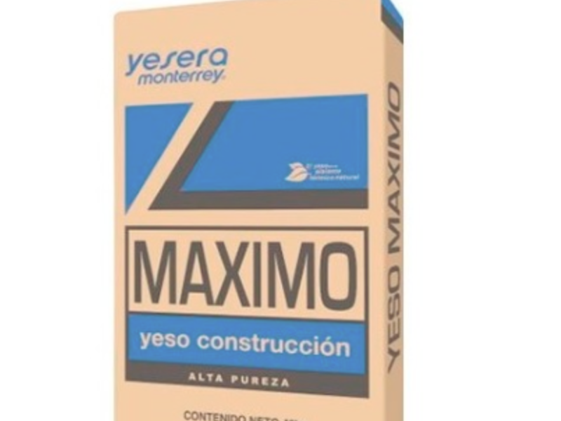 Yeso máximo Madero