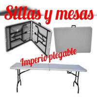 Sillas y Mesas Imperio Plegable