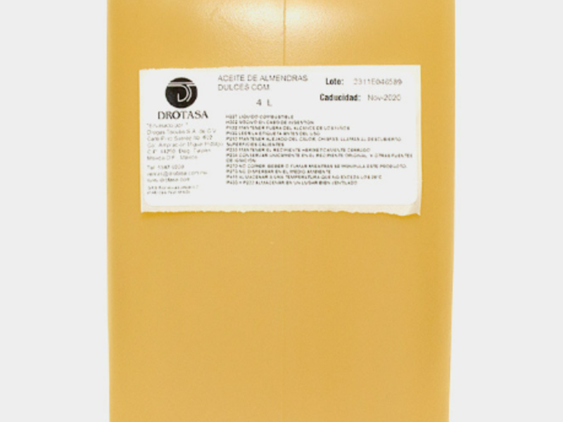 Aceite de Almendras Dulces Comercial 4L