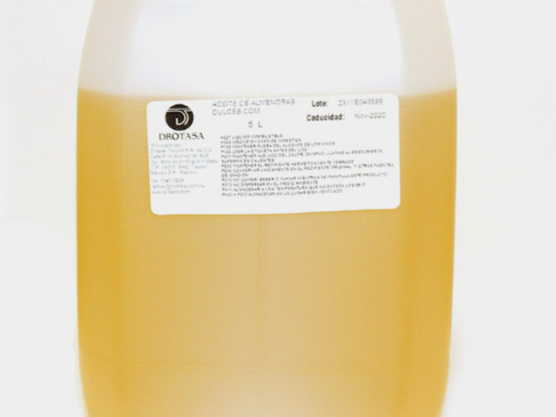 Aceite de Almendras Dulces Comercial 5L