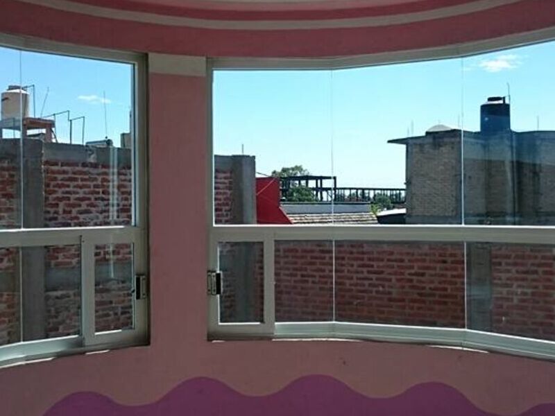Ventanales de cristal claro México 