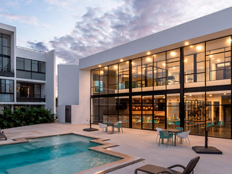 DISEÑO ESPACIO COMUNAL RESIDENCIAL MÉRIDA