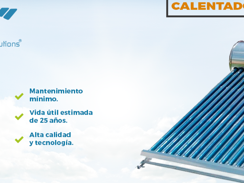 Calentadores solares