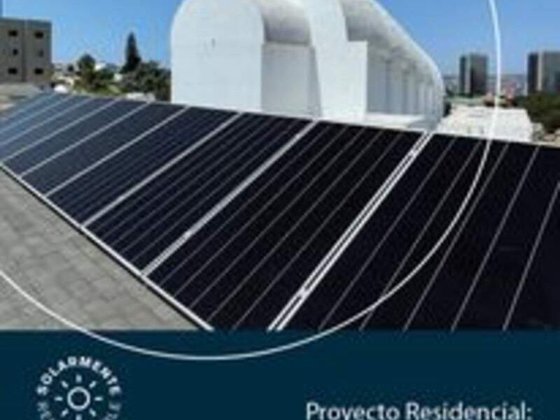 Paneles solares en México San Pedro 