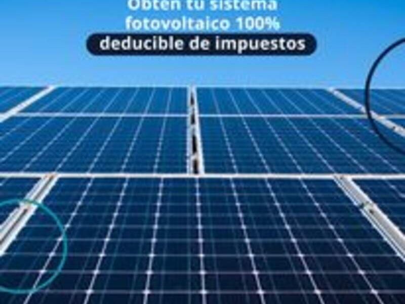 Paneles solares en San Pedro México 